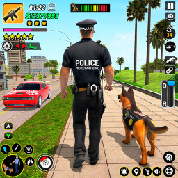 دانلود Police Dog Crime Chase Game 3D