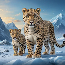 دانلود Arctic Leopard Simulator Game