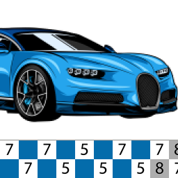 دانلود Pixel Car Color by Number