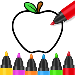 دانلود Toddler Coloring Book For Kids