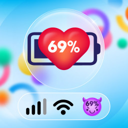 دانلود Emoji Battery Widget