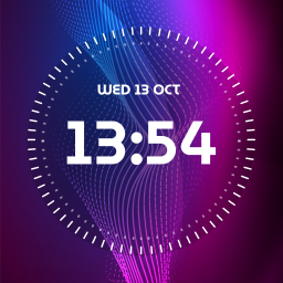 دانلود Digital Clock Live Wallpaper