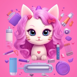 دانلود Idle Cat Makeover: Hair Salon