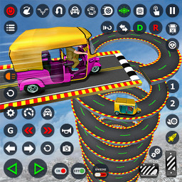 Tuk Tuk Taxi Driving Games 3D