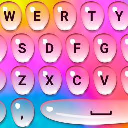 دانلود Color Rain Water Keyboard Live