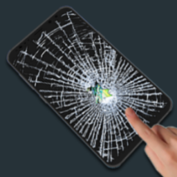 دانلود Broken Screen Prank Wallpaper