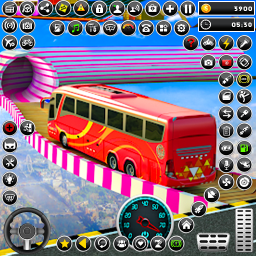 دانلود Impossible Bus Stunt Game 2023