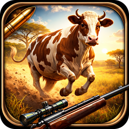 دانلود Jungle Cow Hunt : Cow Game