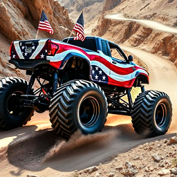 دانلود Monster Truck Stunt 4x4 Games