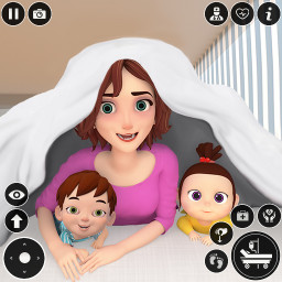 دانلود Twins Mother Simulator Game 3D