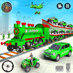 دانلود Army Train Shooter: Train Game