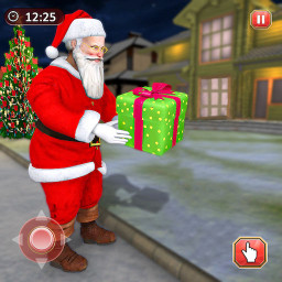 دانلود Christmas Flying Santa Gift