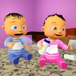 دانلود Real Twins Baby Simulator 3D
