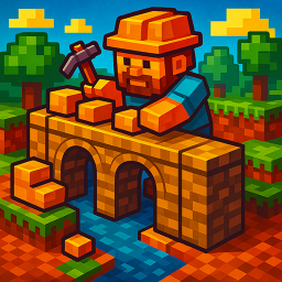 دانلود VIP MiniCraft: Bridge Builder