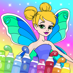 دانلود Fairies Coloring Book for Kids