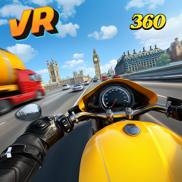 دانلود VR Real bike game VR Racer 360