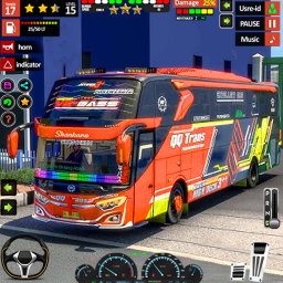 دانلود Coach Tourist Bus City Driving