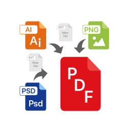 دانلود File to PDF Converter(AI, PSD)