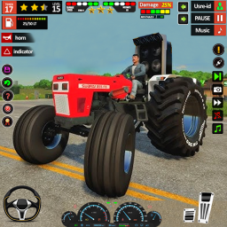 دانلود Tractor Driving Farming Games