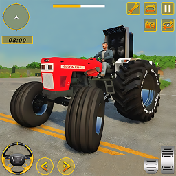 دانلود Tractor Driving Farming Games