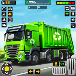 دانلود American Garbage Truck Driving