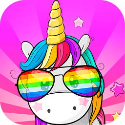 Unicorn stickers for WhatsApp