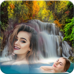 دانلود Waterfall Dual Photo Frames