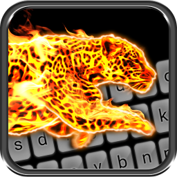 دانلود Cheetah Fire Keyboard Theme