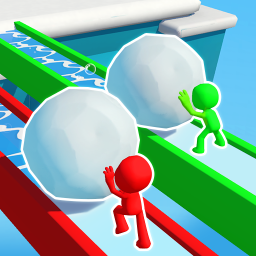 دانلود Snowball Race 3D: Ice Bridge