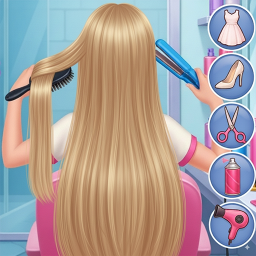 دانلود Girl Hair Salon and Beauty