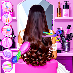 دانلود Glam Girl Hair Salon Makeover