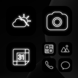 دانلود Wow Black or White - Icon Pack