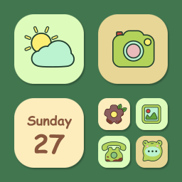 دانلود Wow Frog Theme - Icon Pack