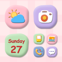 دانلود Wow Meow Theme - Icon Pack