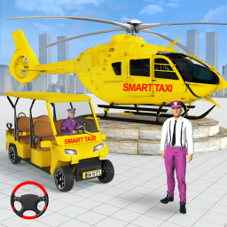 دانلود Electric Car Taxi Driving Game