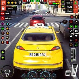 دانلود Taxi Car Driving: Taxi Games