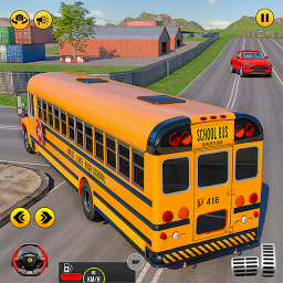 دانلود City School Bus Driving Games