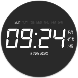 دانلود Digital Clock Live Wallpaper