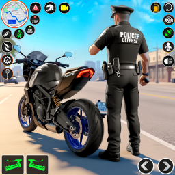 آیکون برنامه Police Moto Bike Chase Crime