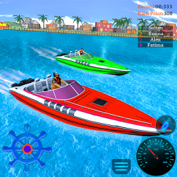 دانلود Ski Boat Racing: Jet Boat Game