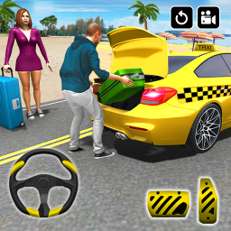 دانلود Taxi Car Games Simulator