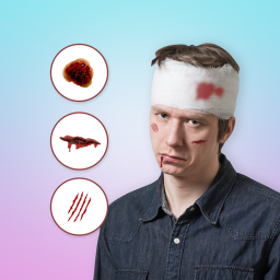 دانلود Injury on Face Photo Maker