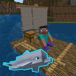 دانلود RAFT Mod MCPE Map