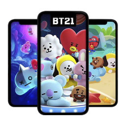 دانلود Cute BT21 Wallpaper Full HD