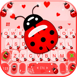 دانلود Sweet Ladybird Keyboard Theme