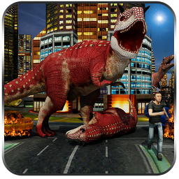 Dino Hunting City Attack Mayhem Dinosaur Game 2020