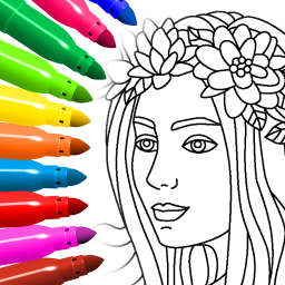 دانلود Coloring for girls and women