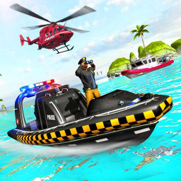 Police Chase: Police Boat Game