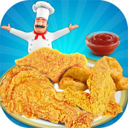 Deep Fry Chicken Cooking Game