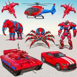 Spider Tank Robot Car Game 3d